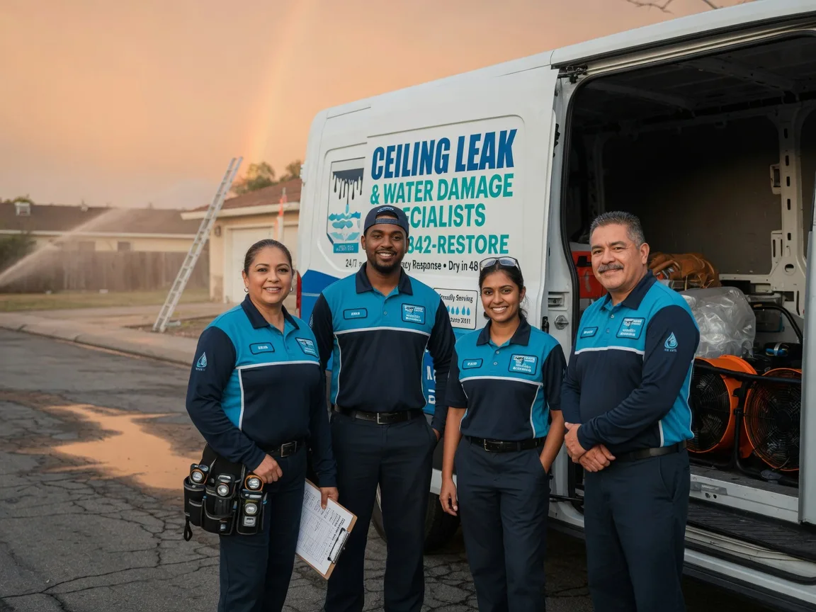 Ceiling Leak Cleanup company in Wellsville, KS